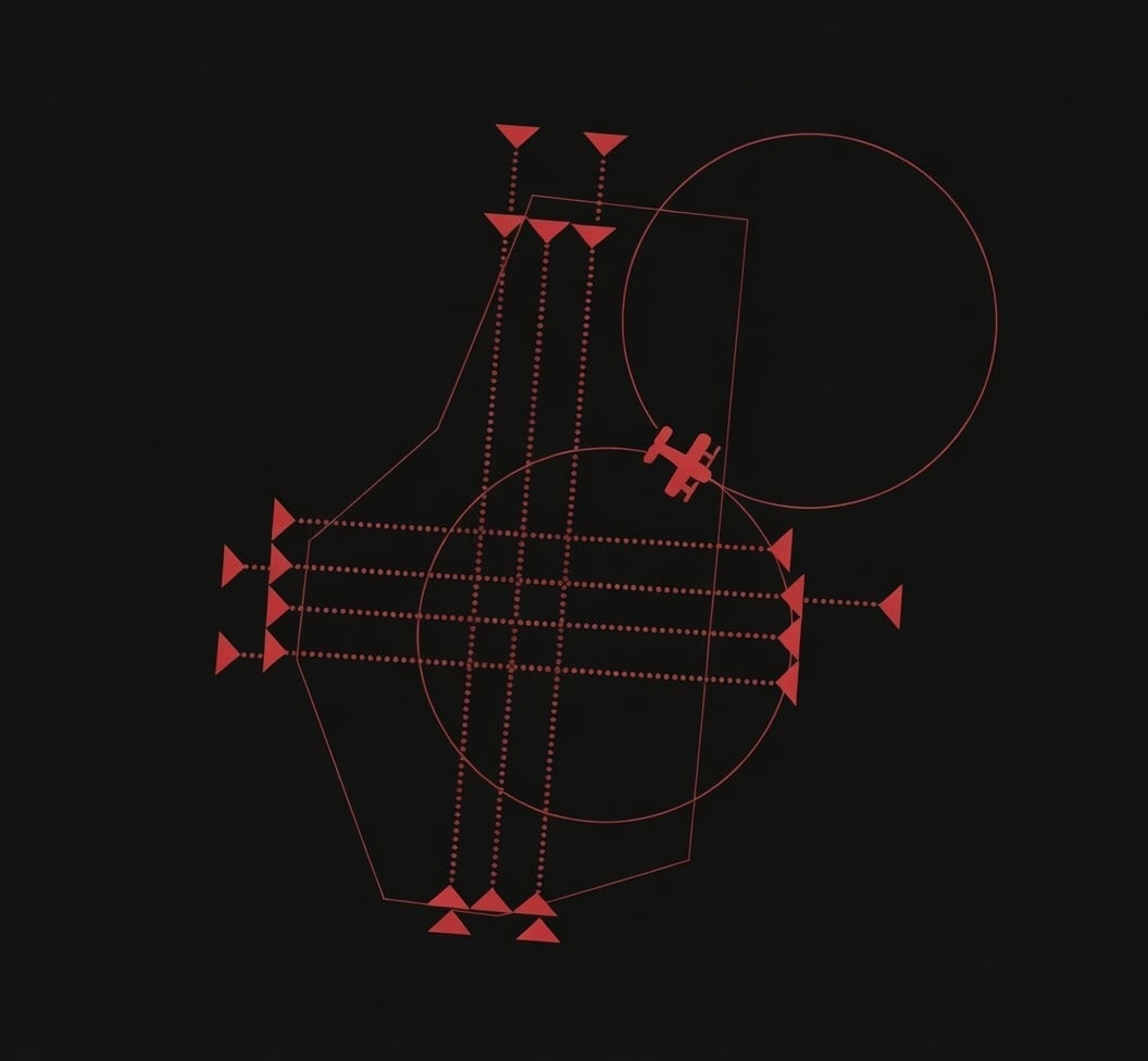 TrackThat flight-path planning graphic