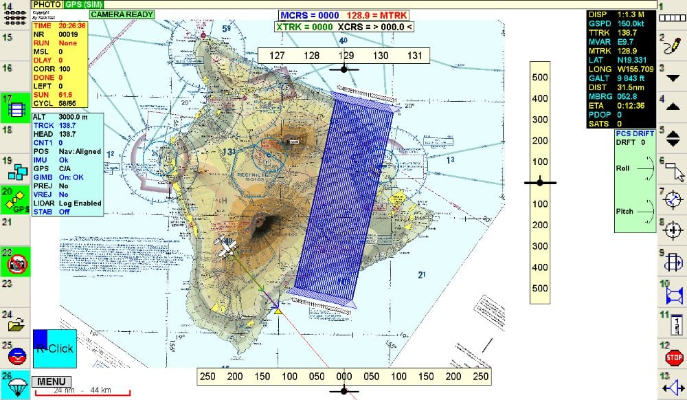 Visualize — aeronautical flight overview before takeoff
